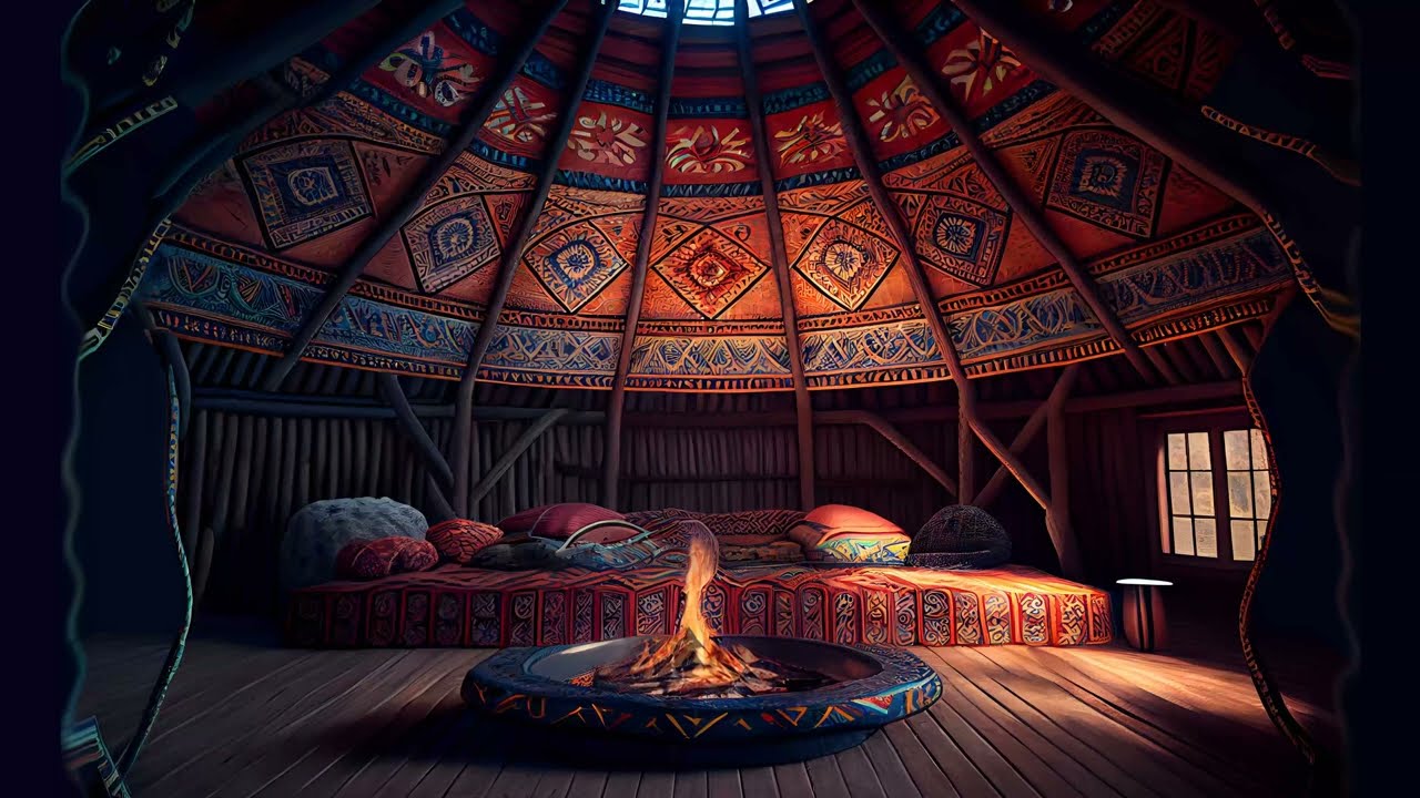 Central Asian Yurt - Nomadic New Age Music