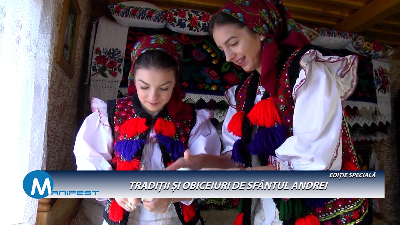 Manifest   TRADIȚII ȘI OBICEIURI DE SFÂNTUL ANDREI 1