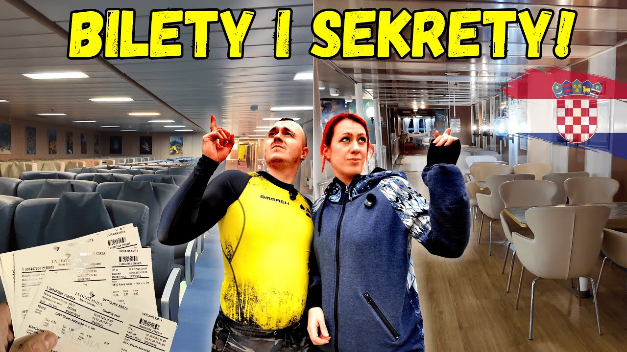 Prom do Włoch za 461&euro;! 11 godzin podr&oacute;ży i&hellip; PROBLEM z biletami? 🚢🤯