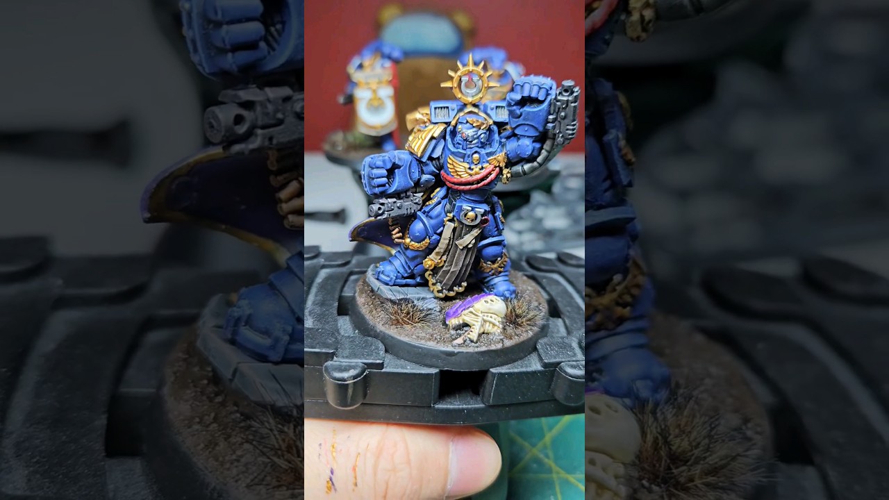 Marneus Calgar and his Victrix Honour Guards, done! #warhammer #warhammer40k #ultramarines #40k