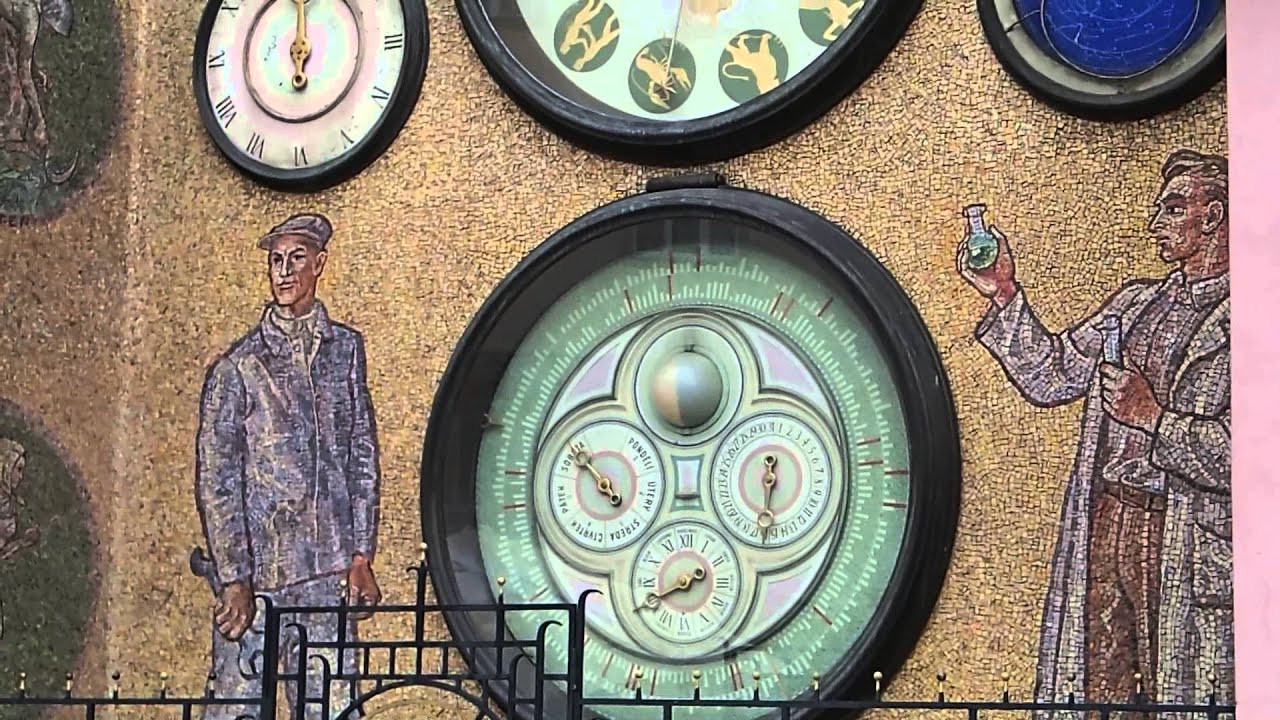 The astronomical clock in Olomouc