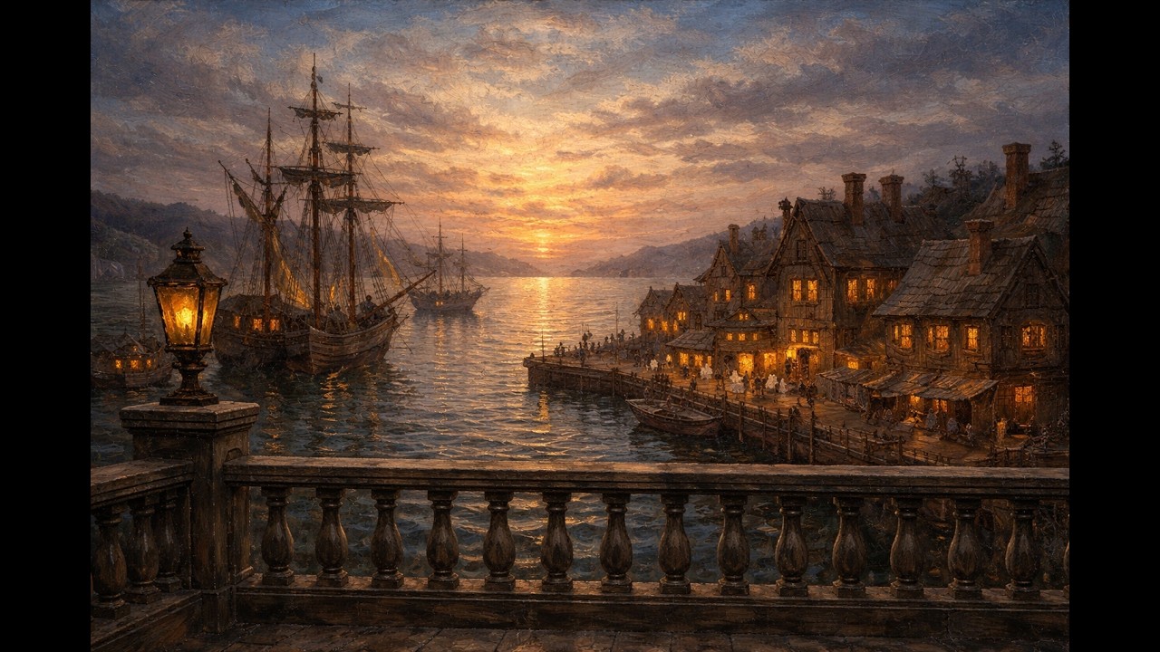 Mith's Sanctuary - Old English Harbor | One Hour of Relaxing Music