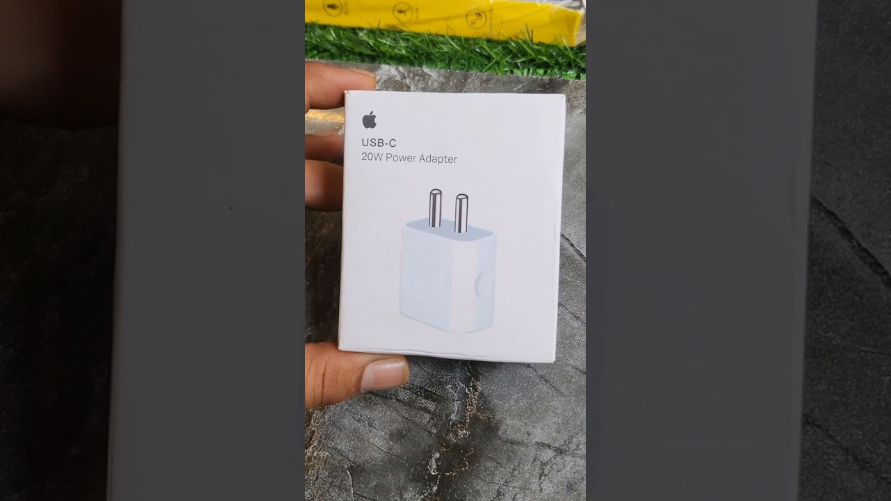 iPhone 20W Power Adapter | Super Fast Charging 2025 #shortsfeed