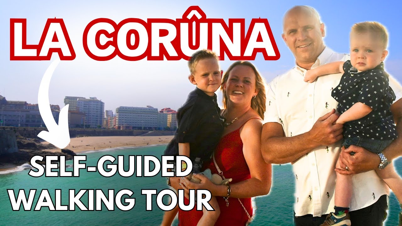 LA CORUNA VLOG 🇪🇸 👣 Self Guided Walking Tour: Port Day P&O ARVIA