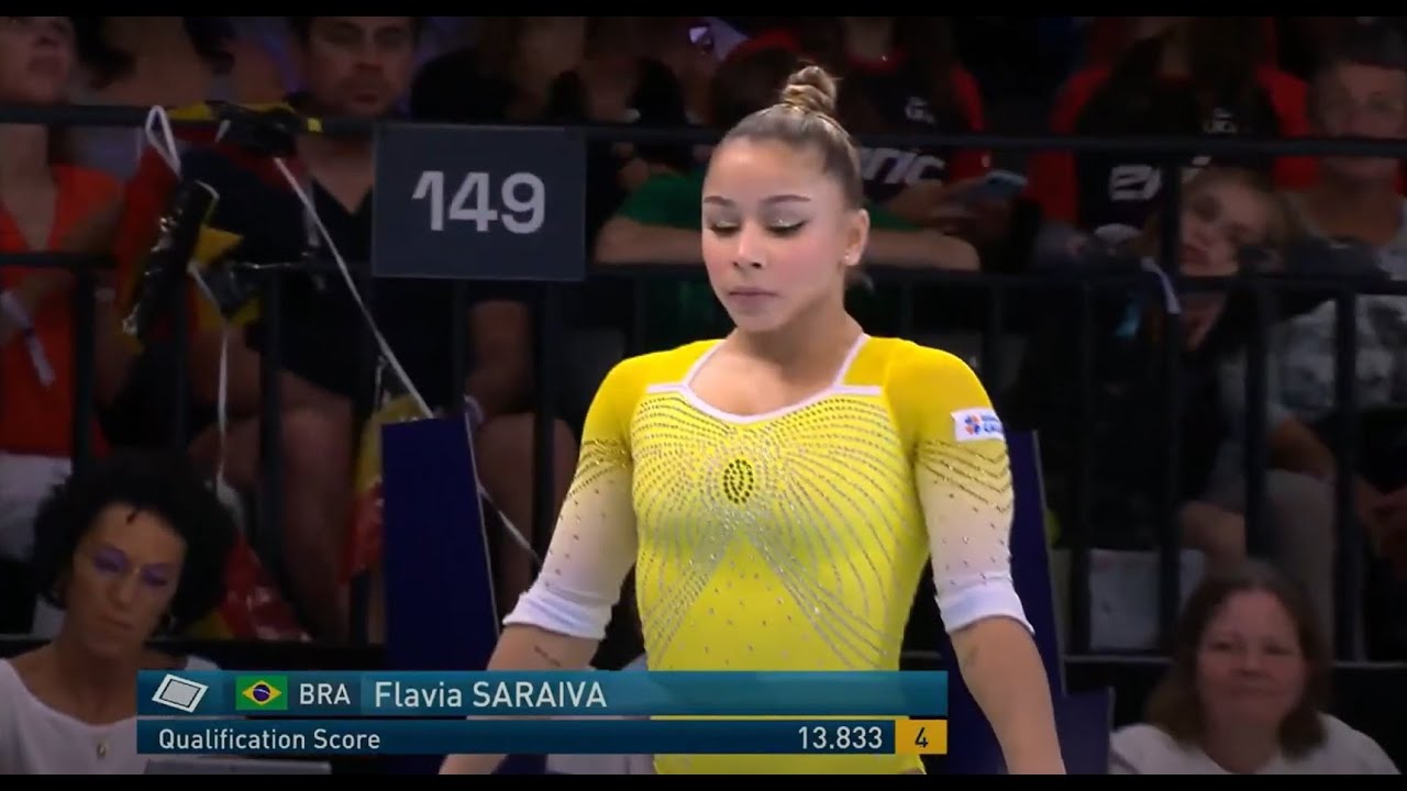 Fl&aacute;via Saraiva | BRA | EF Floor | 2023 World Artistic Gymnastics Championships