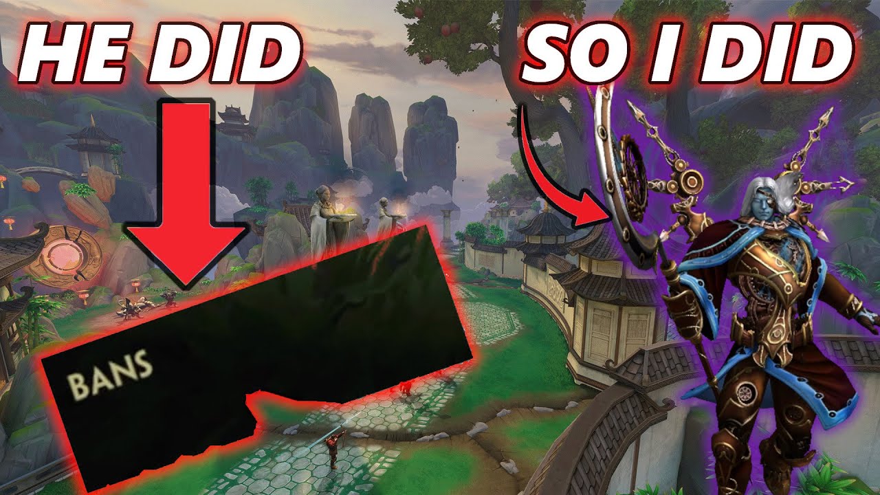 HE PASSED BANS, SO I MADE HIM REGRET IT.
