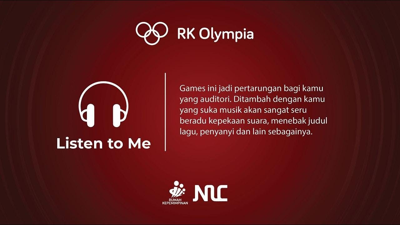 RK Olympia Cabang Listen to Me - National Leadership Camp