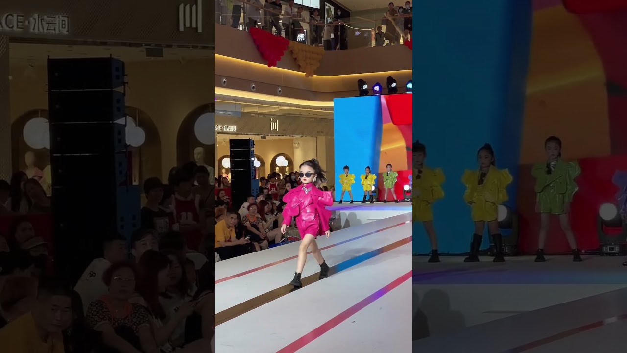 Happy Children&rsquo;s Day! 🎉 Confident Young Models Shining on the Runway #childmodel #kidsfashion