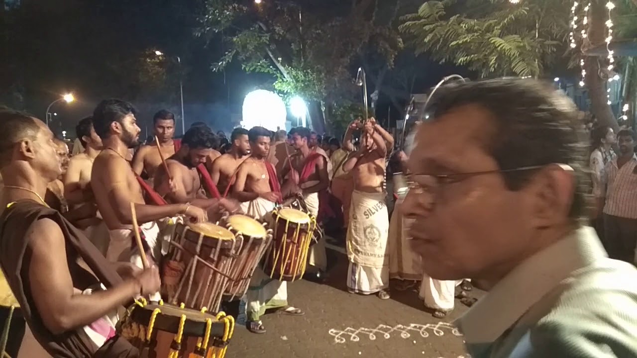 Matunga# Temple procession# delicious South Indian snacks #