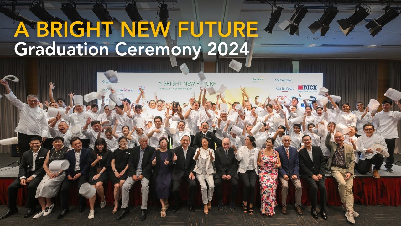 A Bright New Future: At-Sunrice GlobalChef Academy's Graduation Ceremony 2024