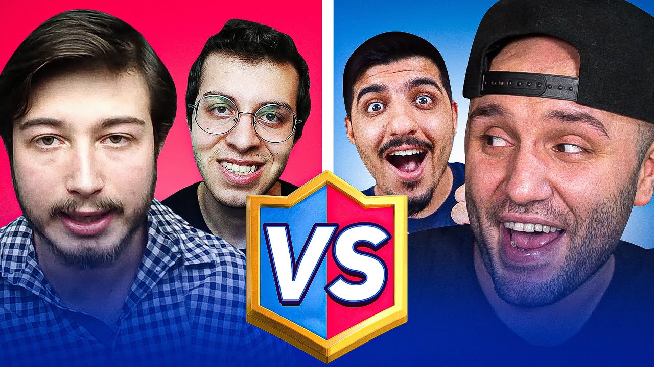 Youtuberler İle 2vs2 Clash Royale