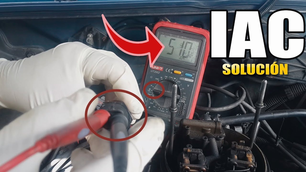 ¿Motor con Relenti Inestable? PROBAR y REPARAR Valvula IAC Chevrolet Paso a Paso | Lasmsilver