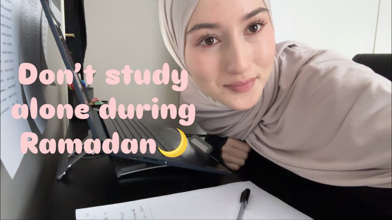 Study with me, RAMADAN EDITION 🌙✨