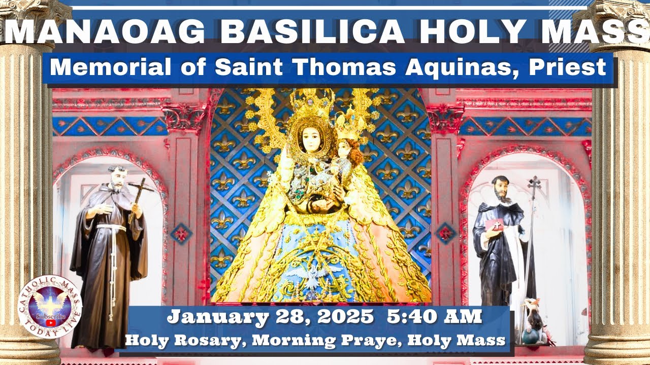 CATHOLIC MASS  OUR LADY OF MANAOAG CHURCH LIVE MASS TODAY January 28, 2026  5 a.m. Holy Rosary