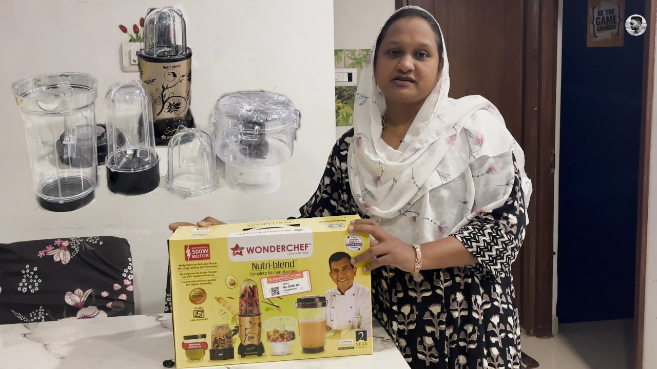 Wonderchef Nutri blend mixer😍 | Sharif views 
