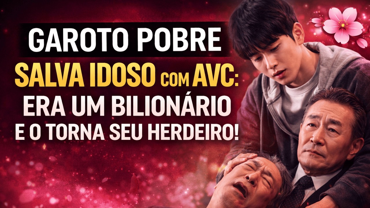 GAROTO POBRE SALVA IDOSO COM AVC: ERA UM BILIONÁRIO E O TORNA SEU HERDEIRO! | DRAMALAND BRAZIL