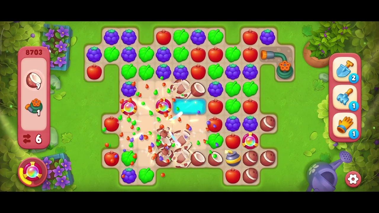 Gardenscapes 8703 Level