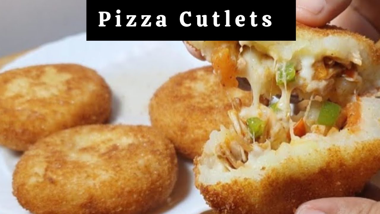 Pizza Cutlets with Crispy bites ..