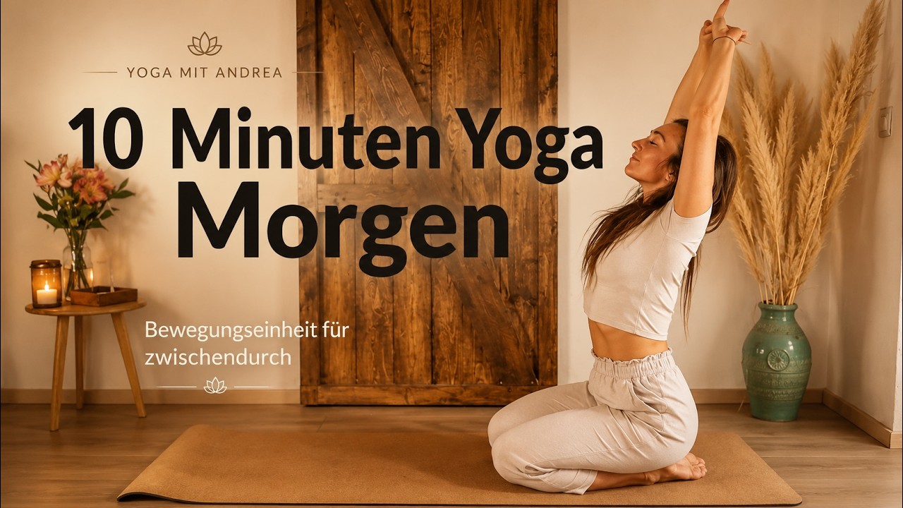 10 Minuten Yoga | Kleine Bewegungspause für zwischendurch 🤍