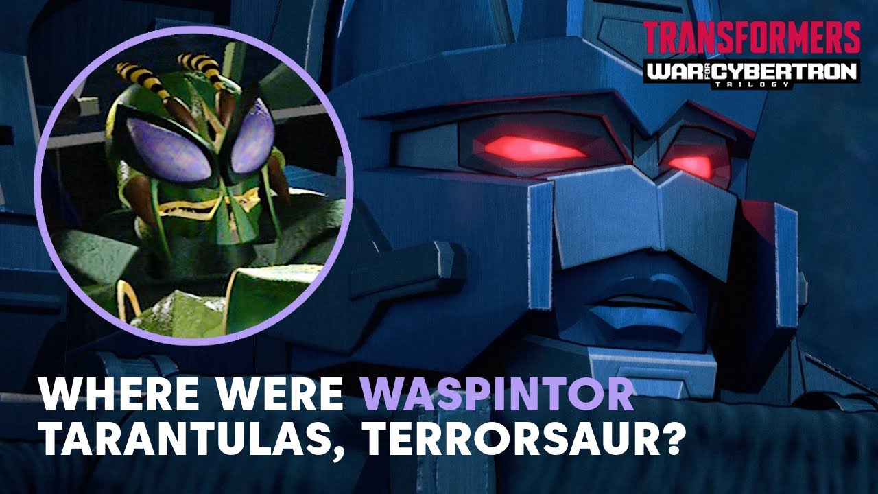 EXPLAINED! Where Were Waspinator, Tarantulas & Terrorsaur? | Netflix's Transformers WFC Kingdom