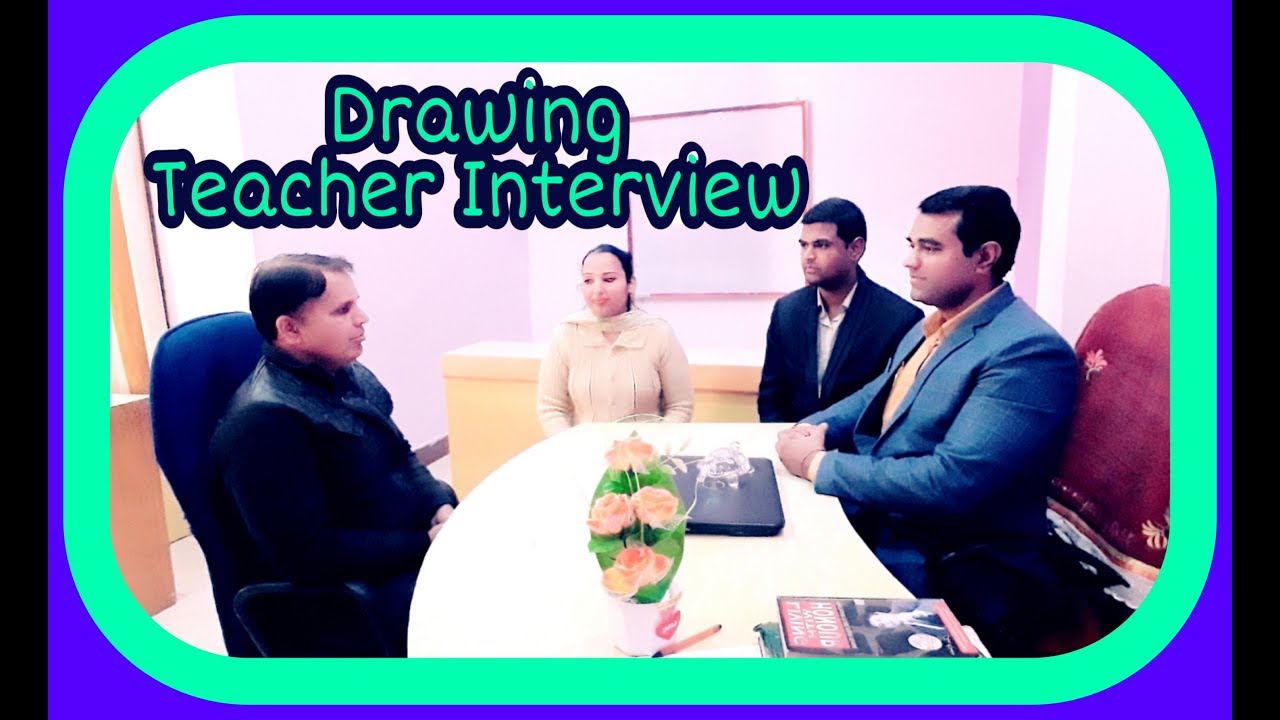 Teacher interview in English : #Drawing #teacher
