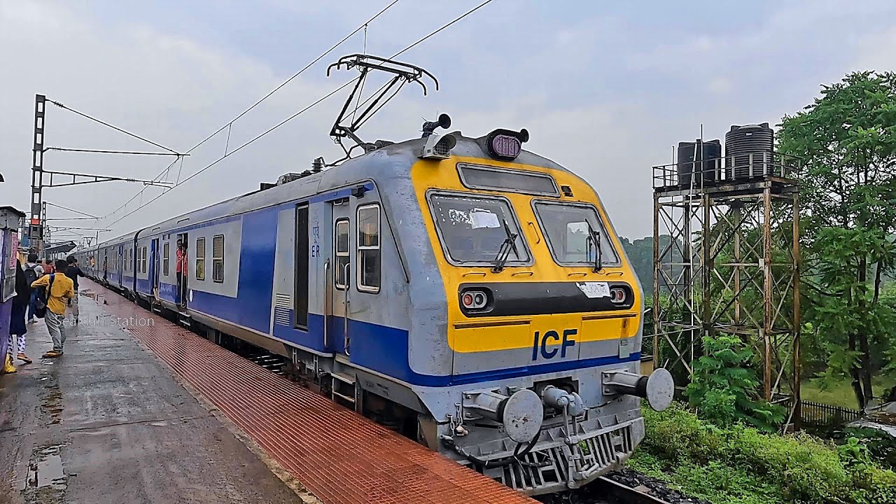 3 in 1 || Santipur-Sealdah Local + Lalgola-Sealdah Passenger Special + Krisnanagar City-Sealdah Memu