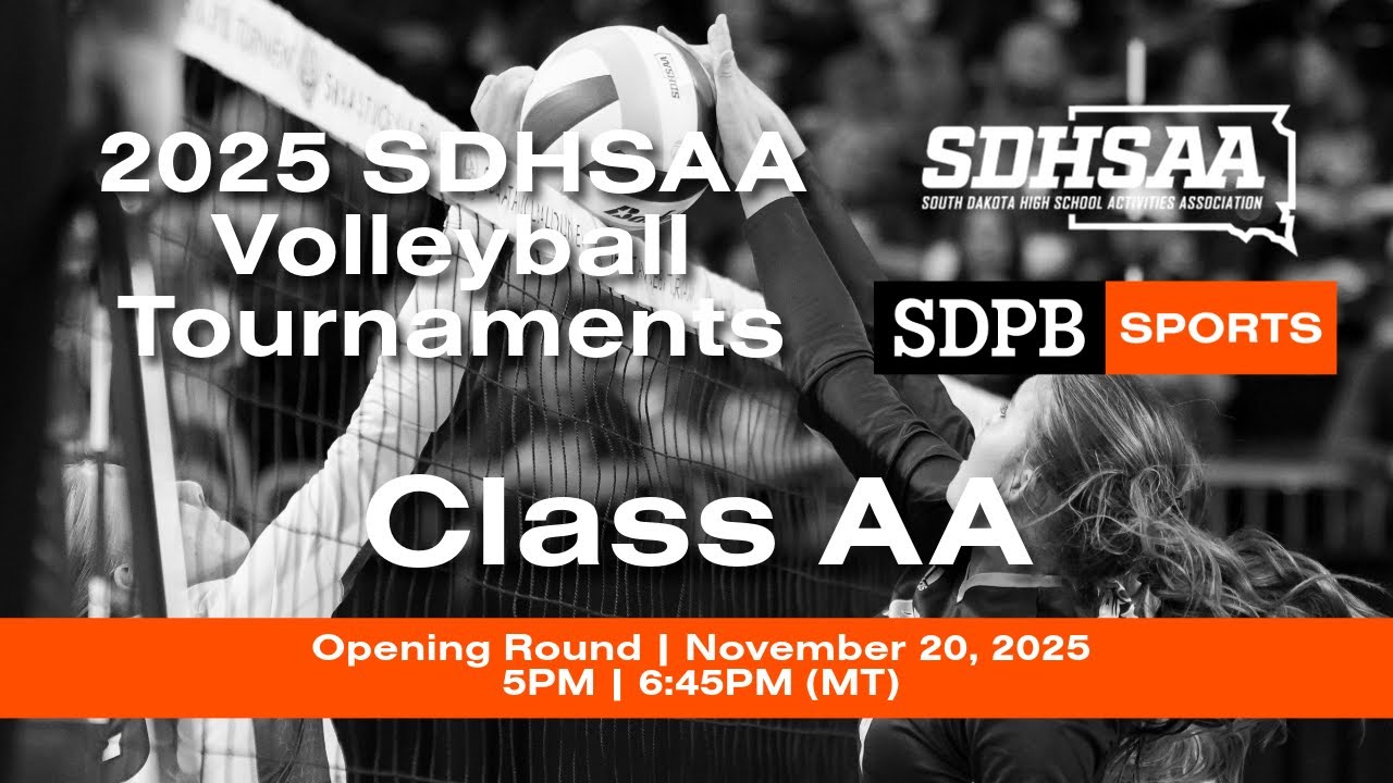 Class AA SDHSAA Volleyball Tournament Opening Round | 5PM & 6:45PM (MT)