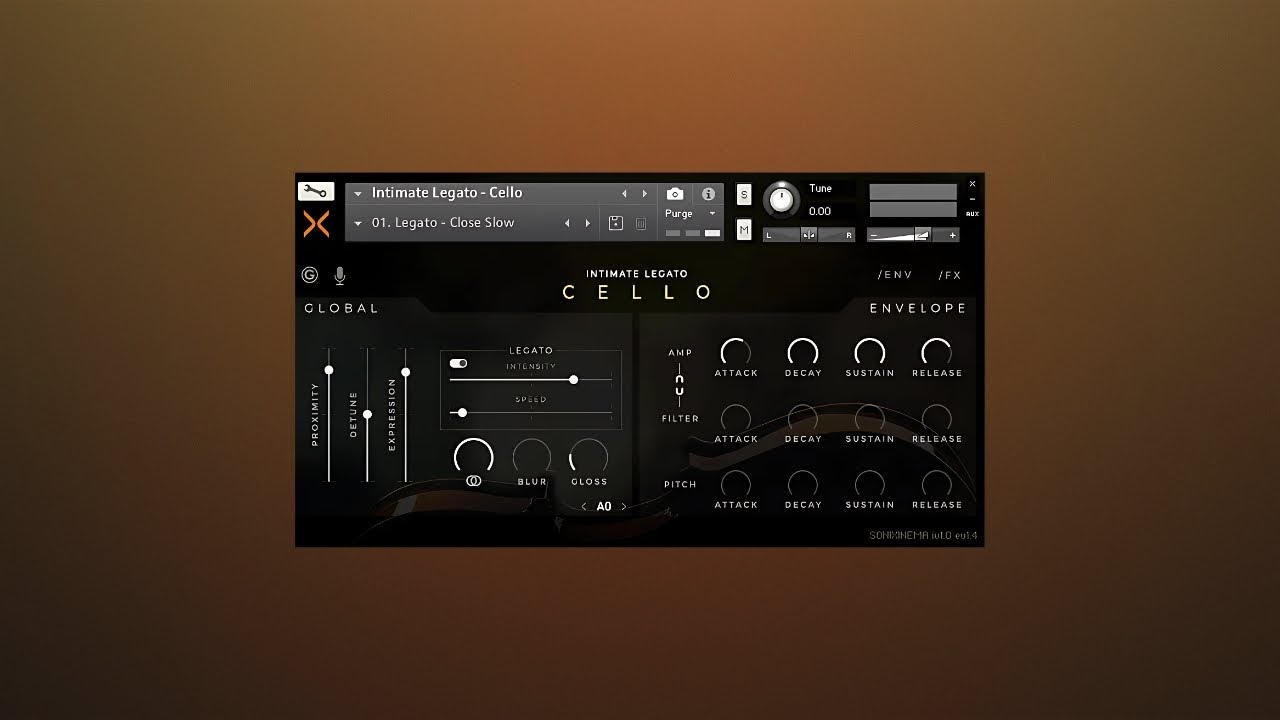 Walkthrough - Intimate Legato: Cello