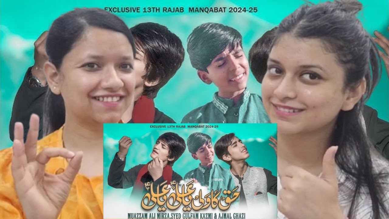 Non Muslim Reacts On  Haq Ka Wali Ya Ali / New Naat Trending In World / Reaction On Naat