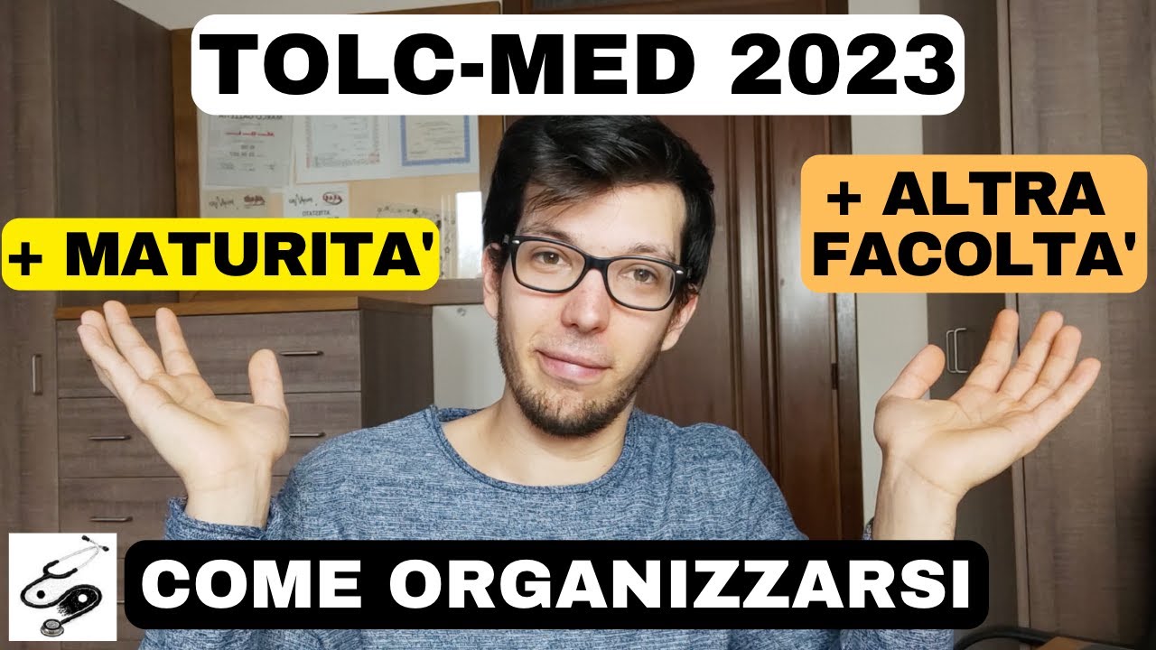 TEST MEDICINA 2023 - COME ORGANIZZARE LA PREPARAZIONE SENZA AVERE ANSIA || med pages