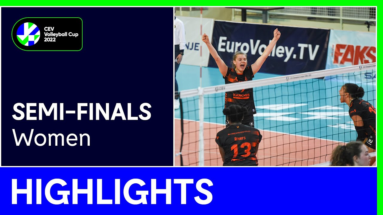 Highlights | Mladost ZAGREB vs. Allianz MTV STUTTGART | CEV Volleyball Cup 2022