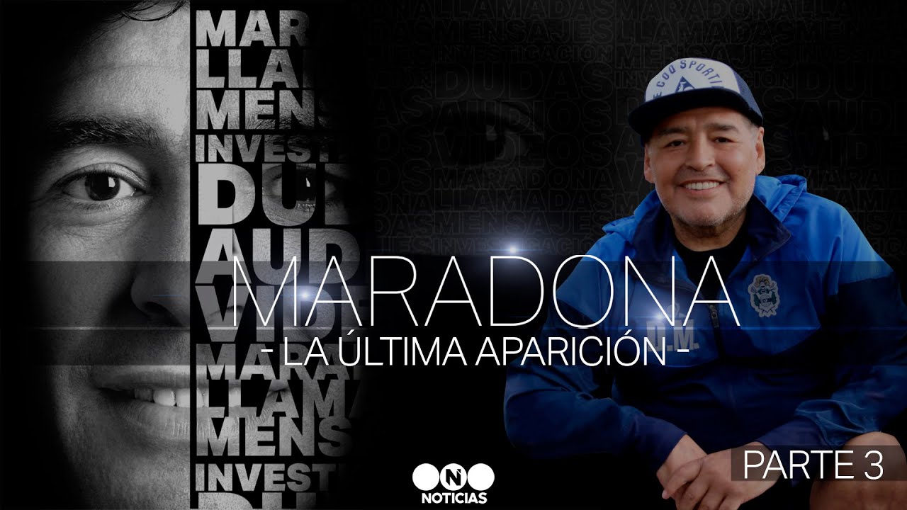 DIEGO MARADONA, LA ÚLTIMA APARICIÓN PÚBLICA - Telefe Noticias