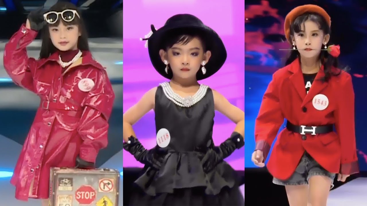 These child models are so cute, I love them | Child Catwalk ｜ Kids Fashion Show