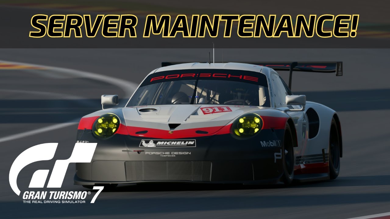 Gran Turismo 7 - SERVER MAINTENANCE NOTICE!