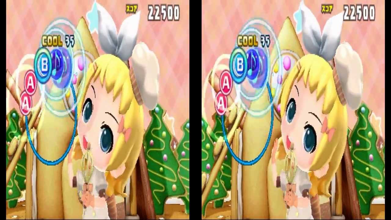 【3D】初音ミク Project mirai 2 トコトンボタンプレイ Part.1【YT3D】