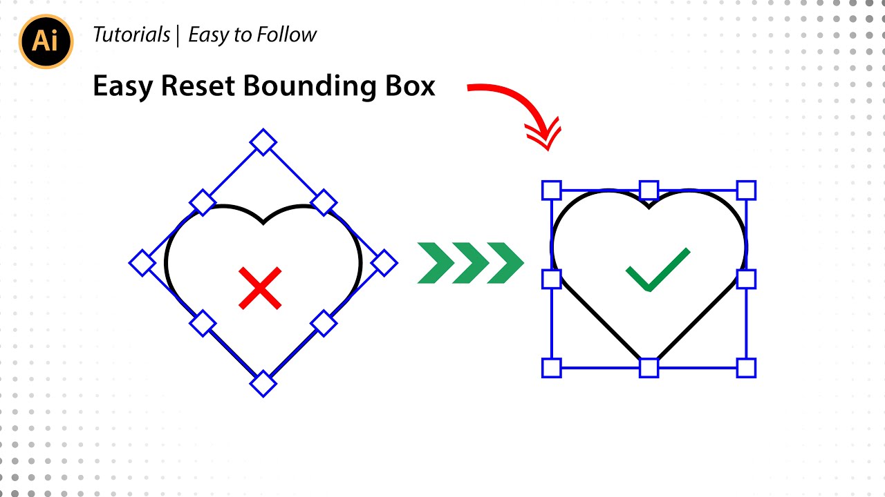 Reset Bounding Box Angle Adobe Illustrator