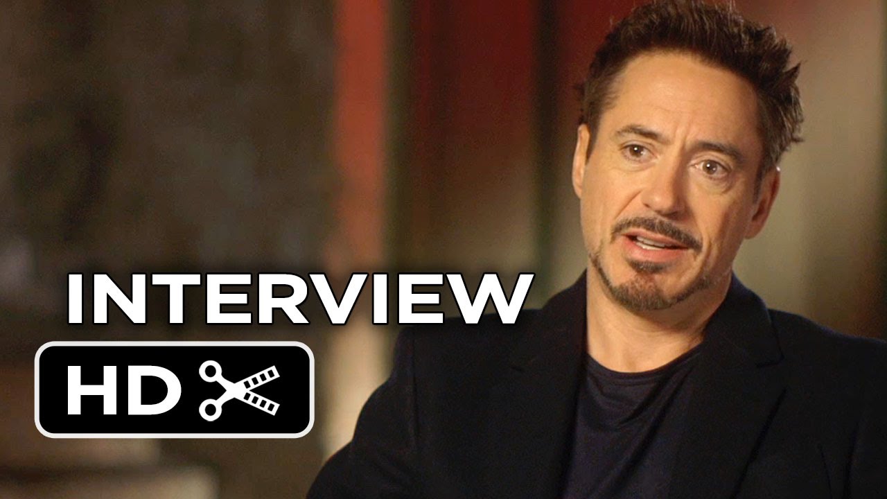 Avengers: Age Of Ultron Interview - Robert Downey Jr. (2015) - Joss Whedon Marvel Movie HD