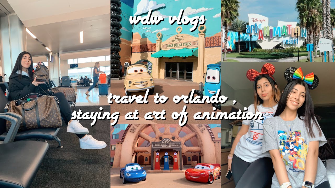 ☆Влог Walt Disney World: День 1. Часть 1. Путешествие в Орландо и искусство анимации☆