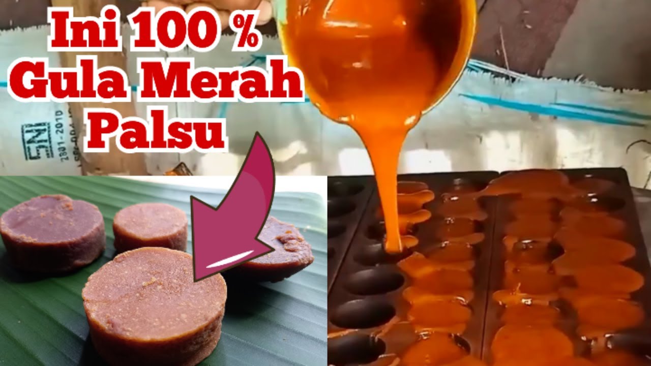 Waspada!!! Banyak Gula Merah Palsu Beredar