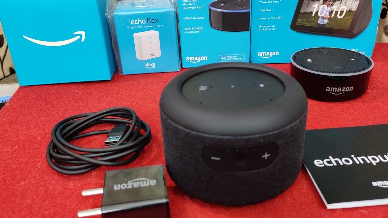Echo Input Portable Smart Speaker Edition : Unboxing and Complete Installation Tips