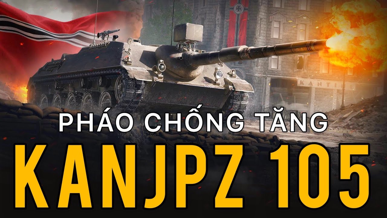 Kanonenjagdpanzer 105: Pháo chống tăng Báo đen của Đức | World of Tanks