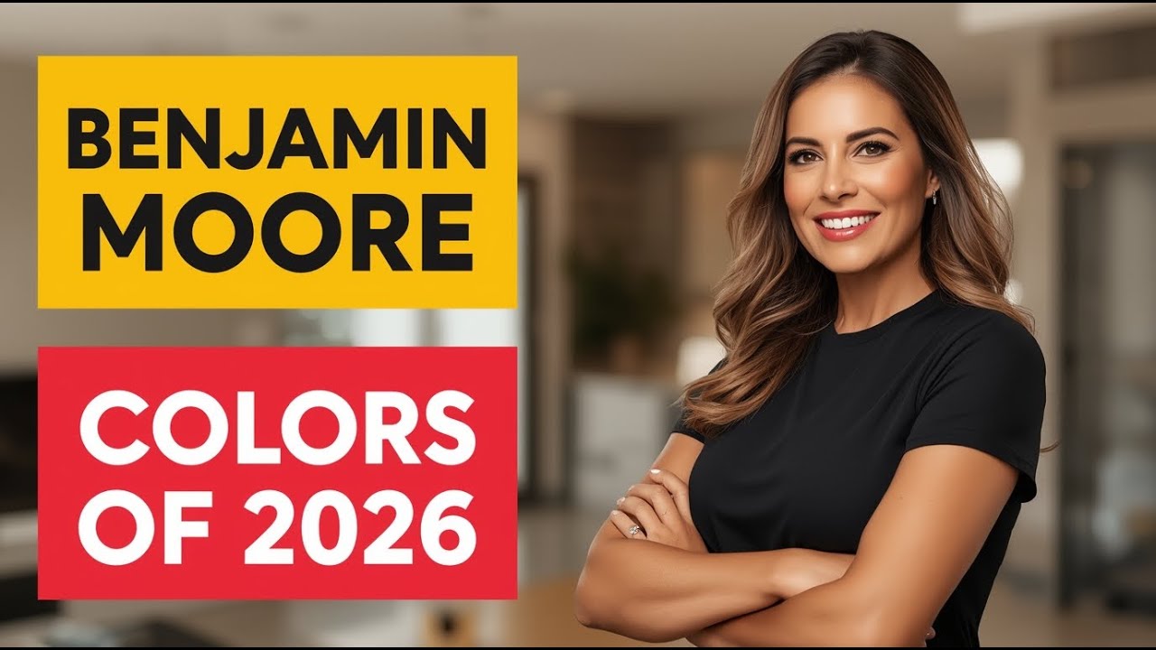 Объяснение цветов краски 2026 года от Benjamin Moore