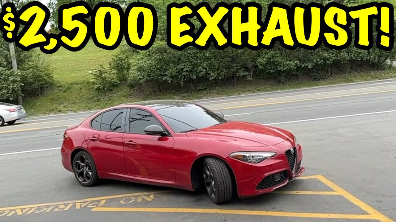 2019 Alfa Romeo Giulia w/ $2,500 EXHAUST!