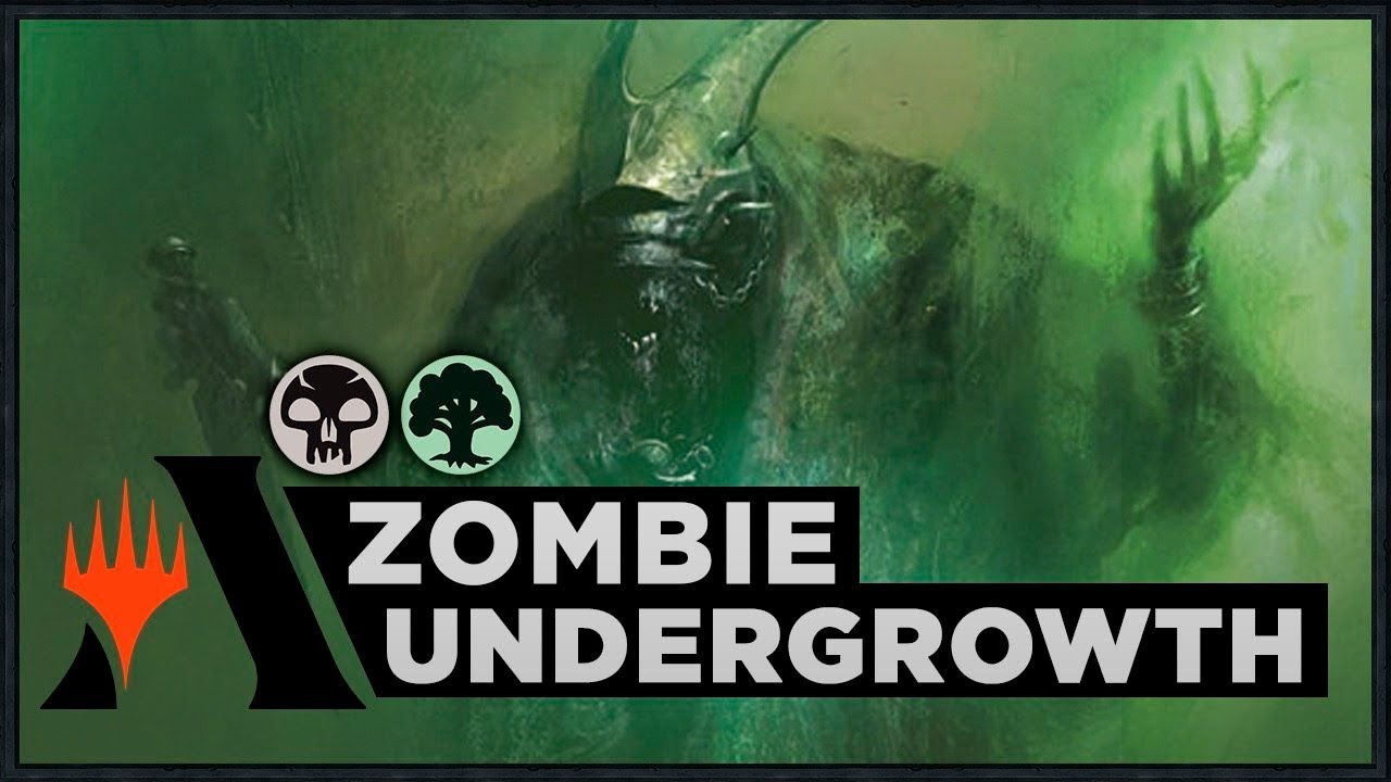 Zombie Undergrowth | Ravnica Allegiance Standard Deck (MTG Arena)