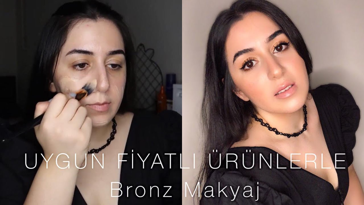 UYGUN FİYATLI ÜRÜNLERLE BRONZ MAKYAJ 2020 🌞☀️ |  İlk Tatil Anılarım