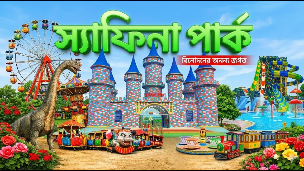 SAFINA PARK /সাফিনা পার্ক গোদাগাড়ী রাজশাহী। Drone Videos 2026