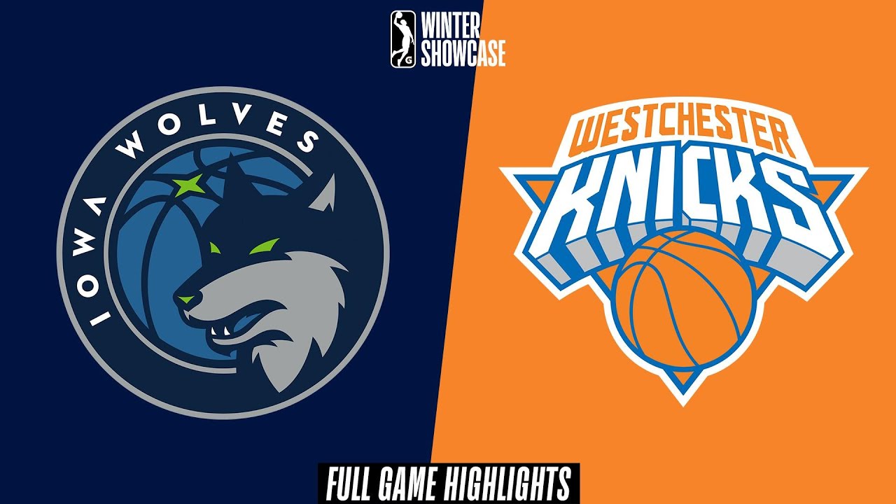 Iowa Wolves vs. Westchester Knicks - Winter Showcase Game Highlights