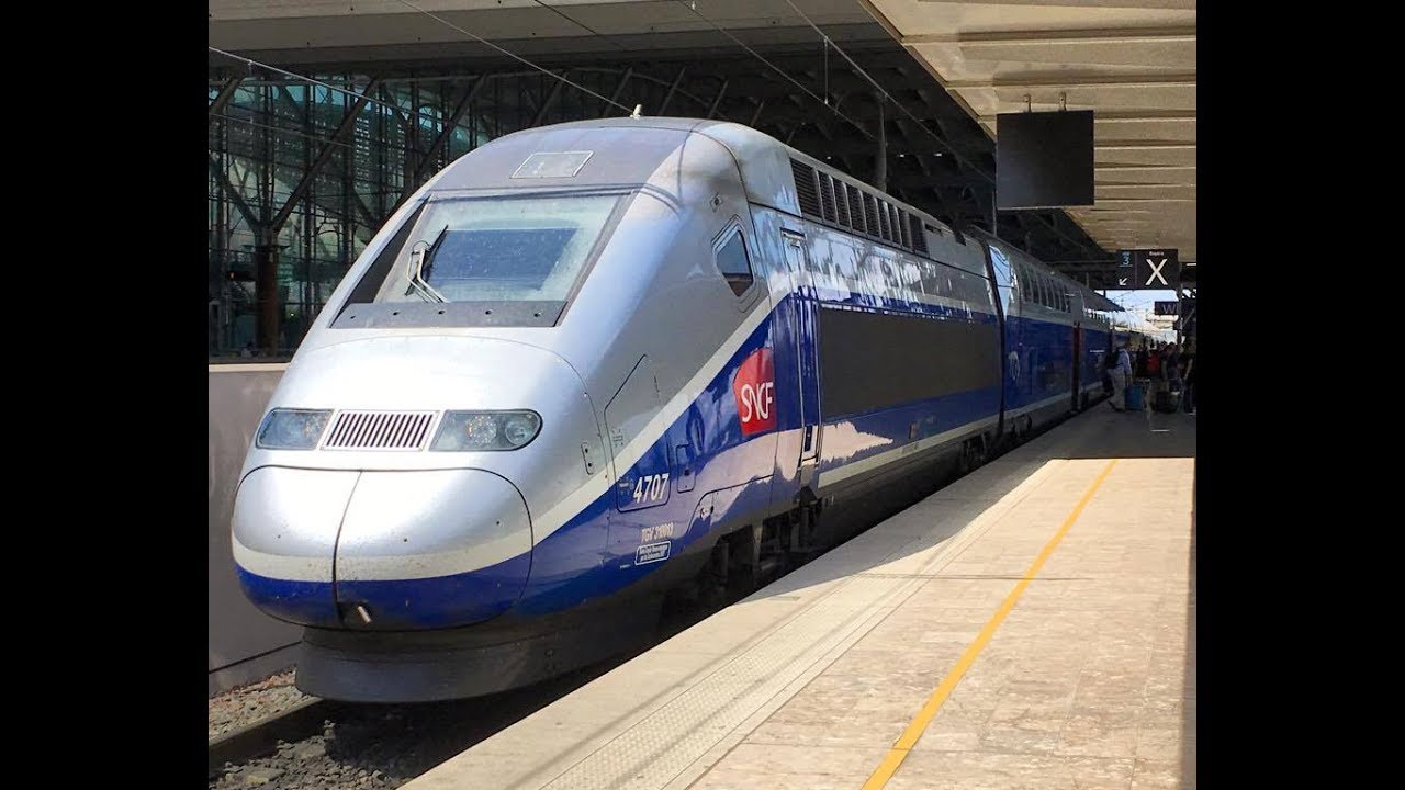 High speed Train TGV InOui,Thalys, Eurostar, OUIGO in France