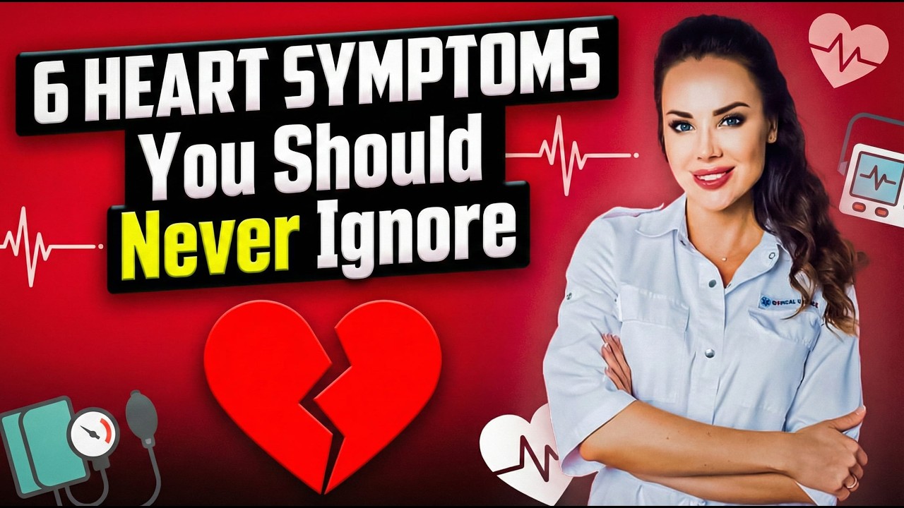6 Heart Symptoms You Should Never Ignore 💔