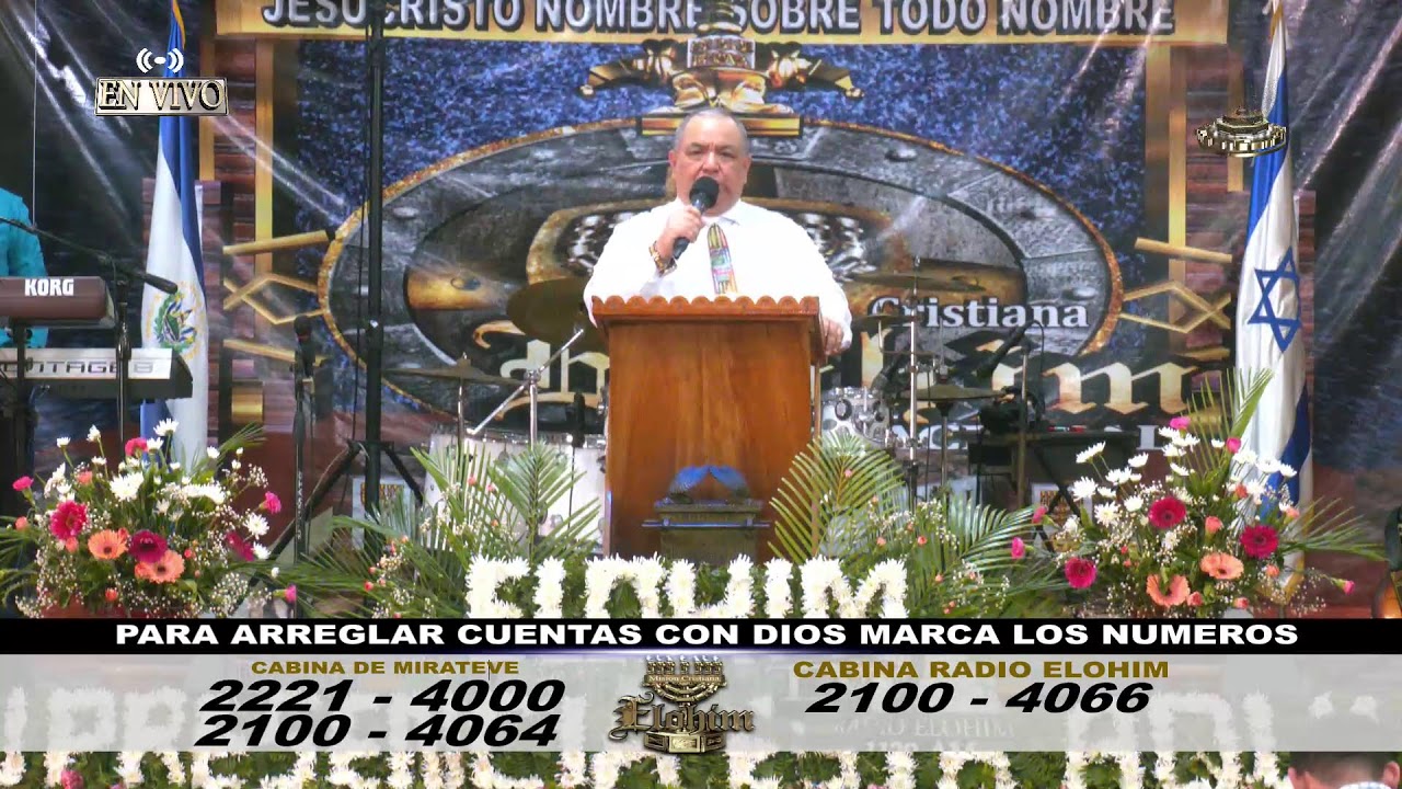6 MALES EN EL PUEBLO DE DIOS/2 CULTO DE DOMINGO 8 DE MARZO 2026/M.C. ELOHIM INT.